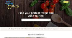 Desktop Screenshot of newenglandcooks.com