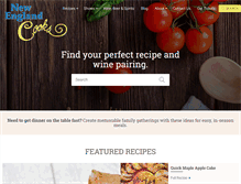 Tablet Screenshot of newenglandcooks.com